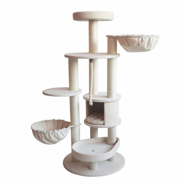 Nobby Mini Fida Cat Tree – Cream, 141 cm