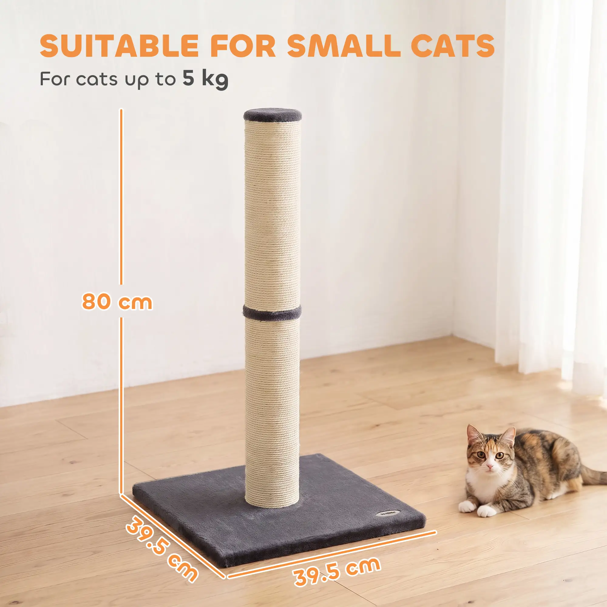 Everyday Sisal Cat Scratcher – 80cm – view 3